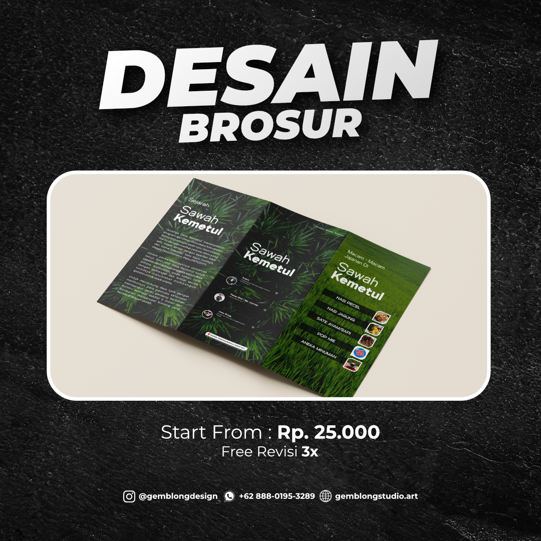 Desain Brosur