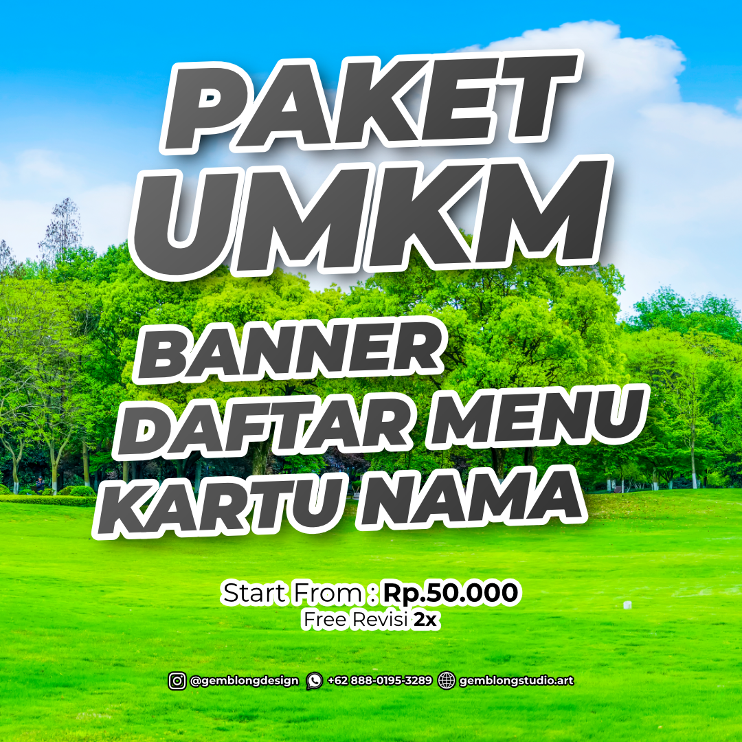 Paket Desain UMKM